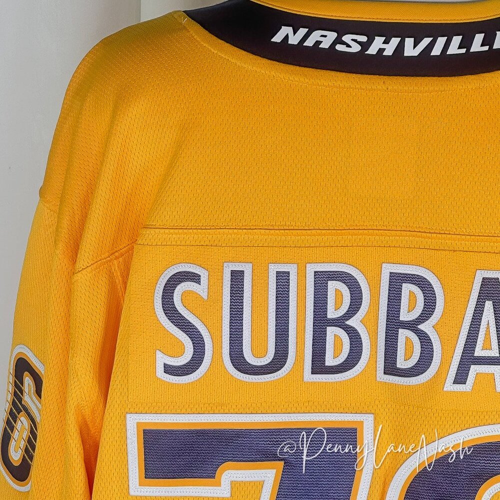 Fanatics NHL Nashville Predators #76 Subban Hockey Jersey - Picture 13 of 15